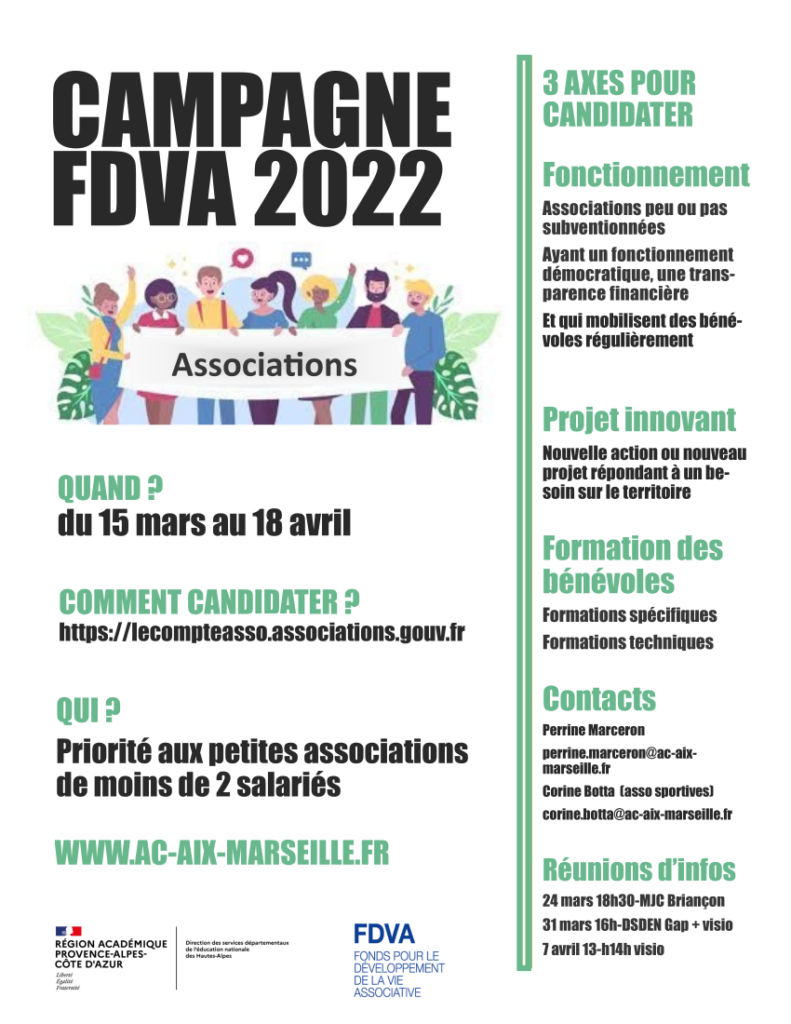 Campagne FDVA 2022